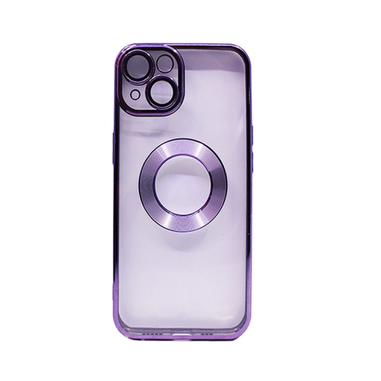 Hard Silicone Case with Camera Protector for Apple iPhone 13 Purple Hard Silicone Case with Camera Protector for Apple iPhone 13 Purple